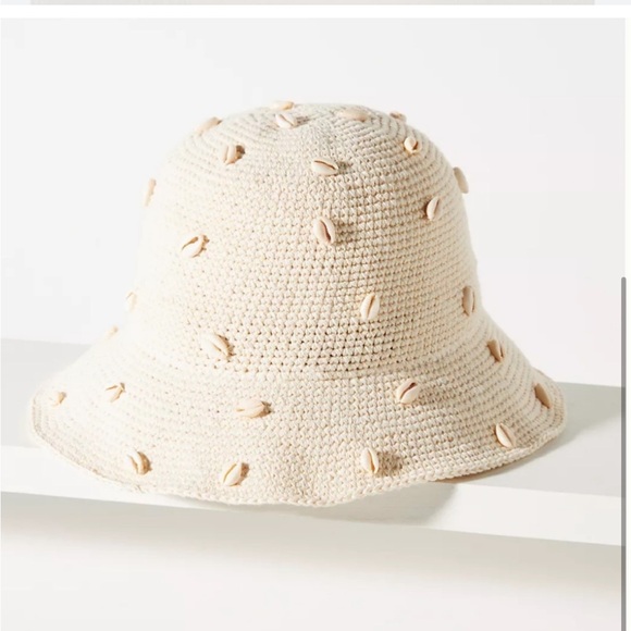Anthropologie/Wyeth seashell bucket hat - Picture 2 of 4